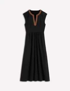 Boden Robes & Combinaisons|Midi-Robe midi May en jersey Noir