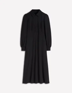 Boden Robes & Combinaisons|Midi-Robe midi Pip zippée en point de Rome Noir