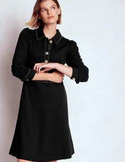 Boden Tenues De Travail|Robes & Combinaisons-Robe Nicolette à manches longues Noir