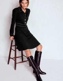 Boden Tenues De Travail|Robes & Combinaisons-Robe Nicolette à manches longues Noir