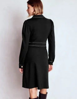 Boden Tenues De Travail|Robes & Combinaisons-Robe Nicolette à manches longues Noir