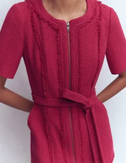 Boden Tenues De Travail|Robes & Combinaisons-Robe texturée Ruth à fermeture zippée Grenade