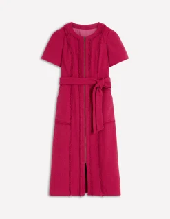 Boden Tenues De Travail|Robes & Combinaisons-Robe texturée Ruth à fermeture zippée Grenade