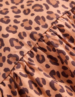 Boden Robes-Robe T-shirt en jersey Cœurs folk rouge rockabilly