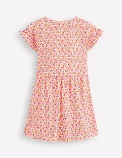 Boden Robes-Robe T-shirt en jersey Motif petites fleurs