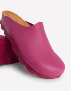Boden Chaussures Plates|Sandales-Sabots colourblock Lyla Rose/rouge
