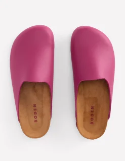 Boden Chaussures Plates|Sandales-Sabots colourblock Lyla Rose/rouge