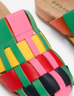 Boden Chaussures Plates-Sabots Loretta à brides ples Multi