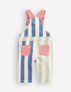 Boden Pantalons & Leggings-Salopette tissée Méli-mélo Multicolore