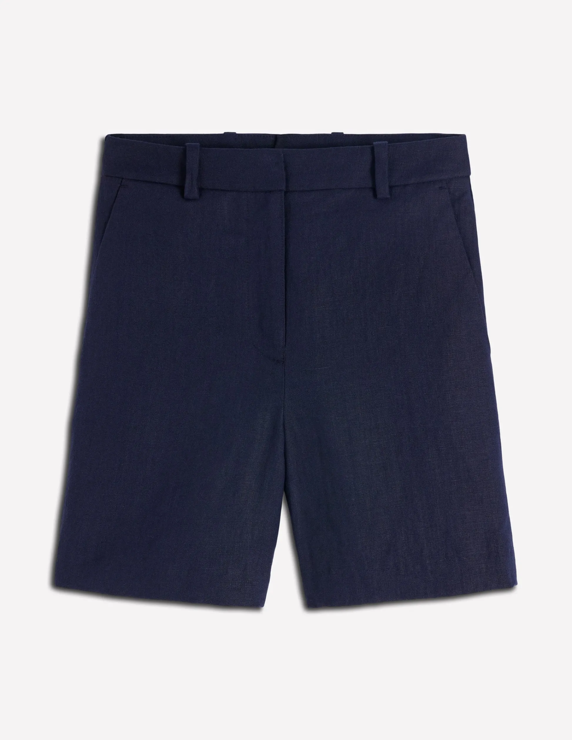 Boden Shorts-Short Belgravia en lin Bleu marine