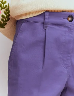 Boden Shorts-Short chino Chardon violet