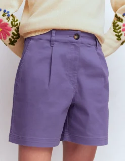 Boden Shorts-Short chino Chardon violet