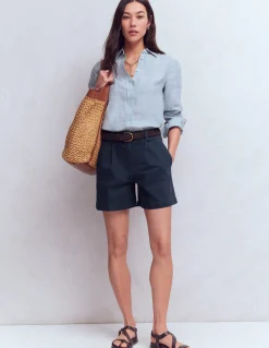 Boden Shorts-Short chino Bleu marine