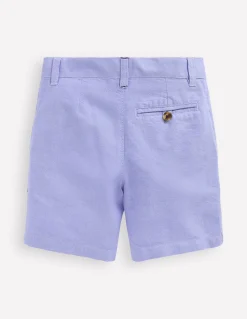 Boden Shorts-Short chino classique Oxford bleu