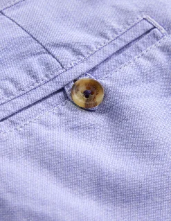 Boden Shorts-Short chino classique Oxford bleu
