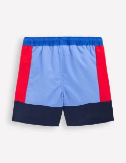 Boden Maillots & Tenues De Plage-Short de bain Rayures Colour Block