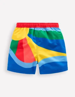 Boden Maillots & Tenues De Plage-Short de bain Jaune Soleil