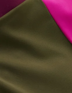 Boden Maillots De Bain-Short de bain Kaki, colourblock