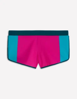 Boden Maillots De Bain-Short de bain Rose, colourblock