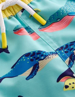 Boden Maillots & Tenues De Plage-Short de bain Baleines qui nagent