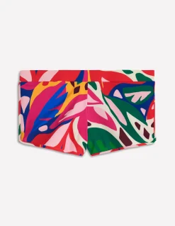 Boden Maillots De Bain-Short de bain Multi, motif Leafy Cascade