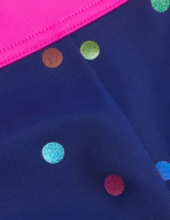 Boden Maillots & Tenues De Plage-Short de bain à motif Confettis métallisés arc-en-ciel bleu marine