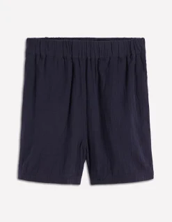 Boden Shorts-Short double-étoffe à enfiler Bleu marine