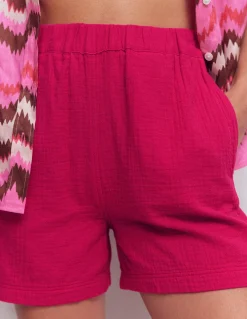 Boden Shorts-Short double-étoffe à enfiler Grenade