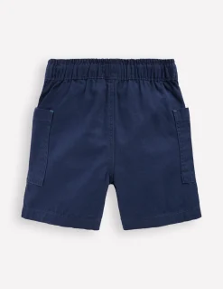 Boden Shorts-Short en coton à poches Bleu médiéval