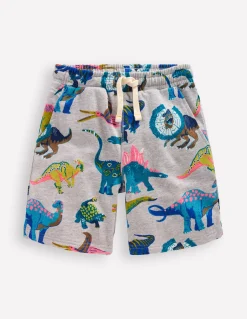 Boden Shorts|Ensembles Assortis-Short imprimé Dinos gris