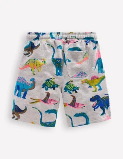 Boden Shorts|Ensembles Assortis-Short imprimé Dinos gris