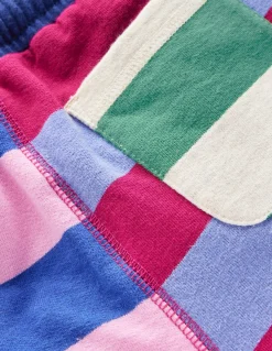 Boden Shorts|Ensembles Assortis-Short imprimé en jersey Rayé pêle-mêle multi