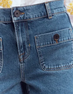 Boden Shorts-Short Primrose en jean Vintage moyen