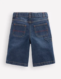 Boden Shorts-Short style charpentier Indigo