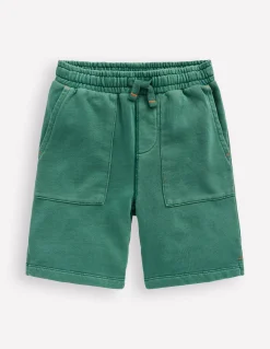 Boden Shorts-Short teint en pièce Vert éphémère