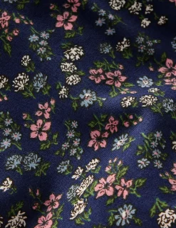 Boden Ensembles Assortis|Sweats-Sweat à capuche imprimé Motif Meadow Floral bleu tribord