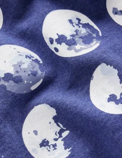 Boden Sweats|Tops & T-Shirts-Sweat à capuche motif avant et arrière Phases de la lune