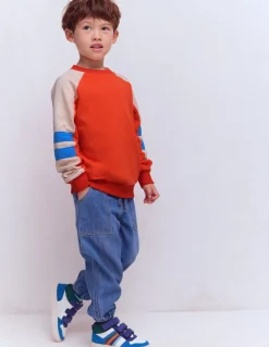 Boden Sweats|Tops & T-Shirts-Sweat à manches colourblock COLOURBLOCK FIESTA