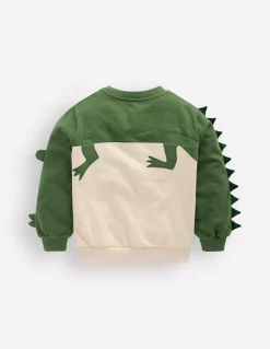 Boden Sweats|Tops & T-Shirts-Sweat avec animal 3D Croco