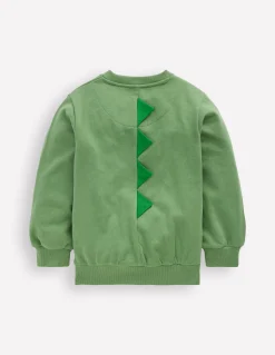 Boden Sweats|Tops & T-Shirts-Sweat avec animal 3D DINOSAURE CONSOUDE