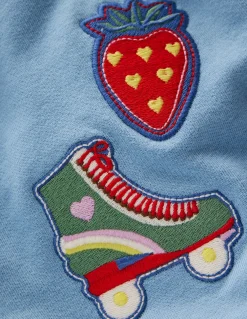 Boden Ensembles Assortis|Sweats-Sweat Bobbie à appliqué Écussons lac glaciaire