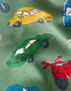 Boden Ensembles Assortis|Sweats-Sweat imprimé pour tous les jours Motif Traffic Jam vert saule