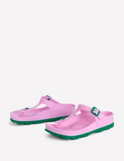 Boden Chaussures Plates|Sandales-Tongs Lyla Rose/vert