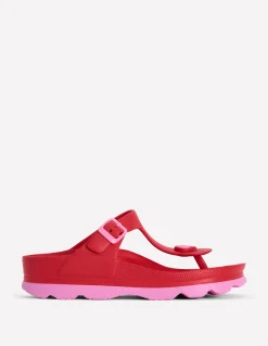 Boden Chaussures Plates|Sandales-Tongs Lyla Rouge/rose