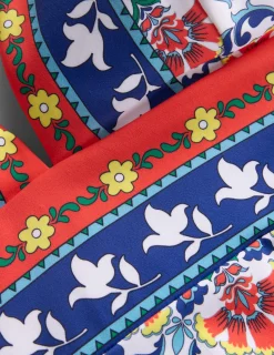 Boden Bikinis|Maillots De Bain-Top de tankini Porto Multi, motif Ornamental Treillis