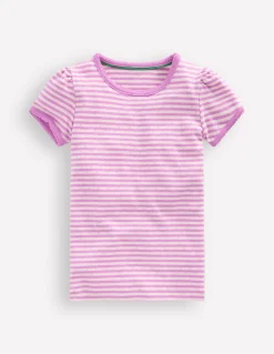 Boden Tops & T-Shirts-Top en pointelle à manches courtes Sucré