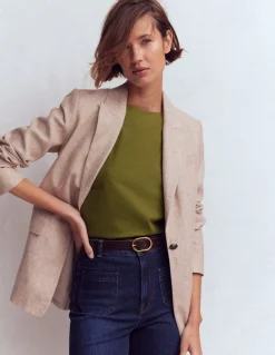 Boden Tops & T-Shirts-T-shirt à boutons Eintagsfliege