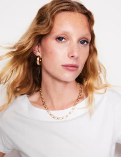 Boden Tops & T-Shirts-T-shirt à col bateau ultra-doux Blanc