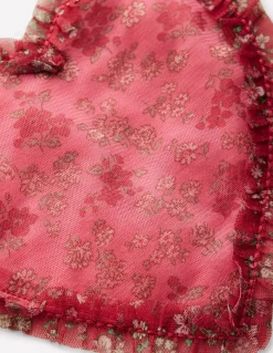 Boden Tops & T-Shirts-T-shirt à manches bouffantes et appliqué Cœur à volants