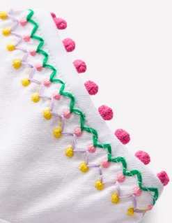 Boden Tops & T-Shirts-T-shirt à manches bouffantes Blanc